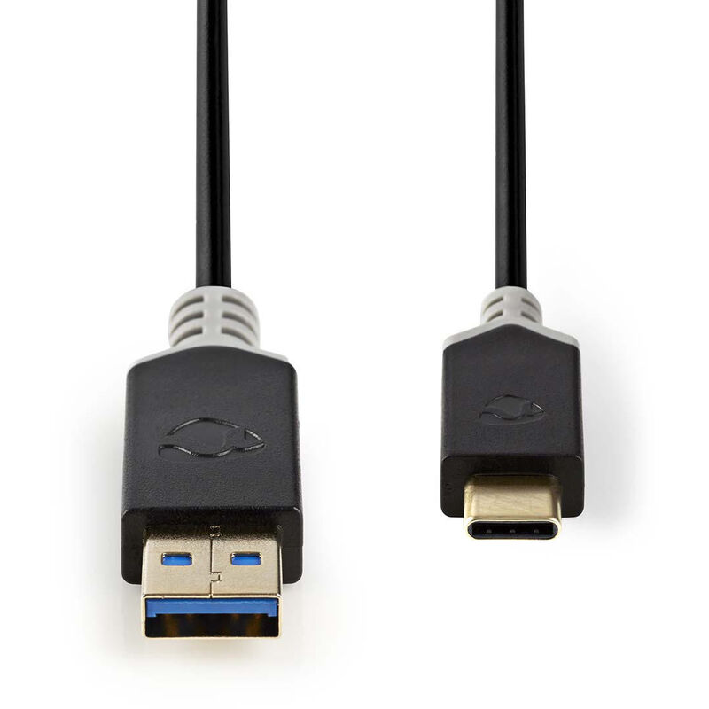 

Cable USB 3.1 | Tipo C Macho - A Macho | 1,0 m | Antracita NE550673866 - Nedis