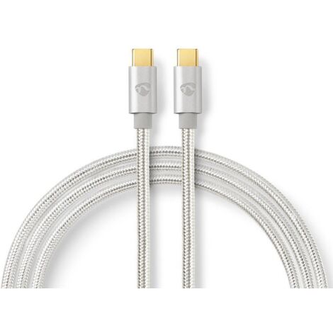 Nedis cable usb 3.2 gen 1 tipo c 2mt 4/21 2pcs mz cctb64700al20