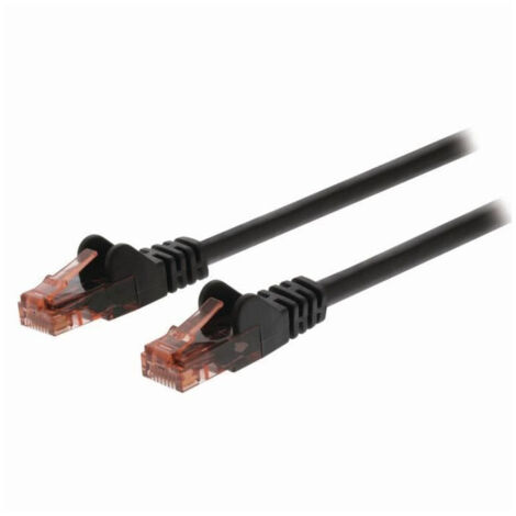 NEDIS Cat 6 UTP Network Cable - RJ45 Male Male - 0.5 m - Noir