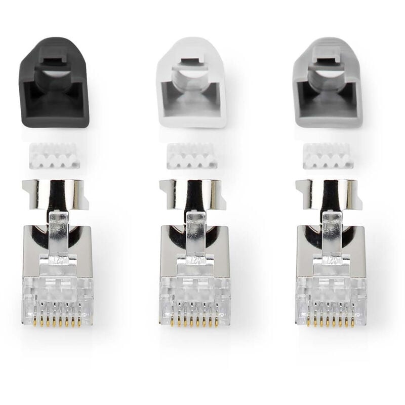 Nedis - Connecteurs RJ45 Cat 7 ftp Mâles (par 10)