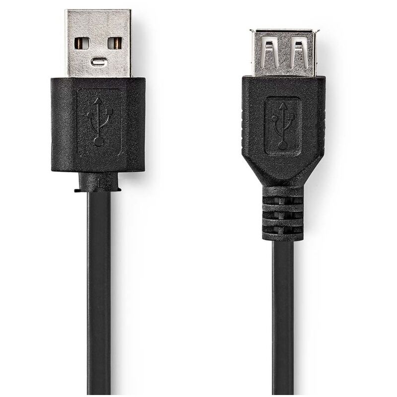 Nedis CCGB60010BK10 Cavo USB USB 2.0 Spina USB-A