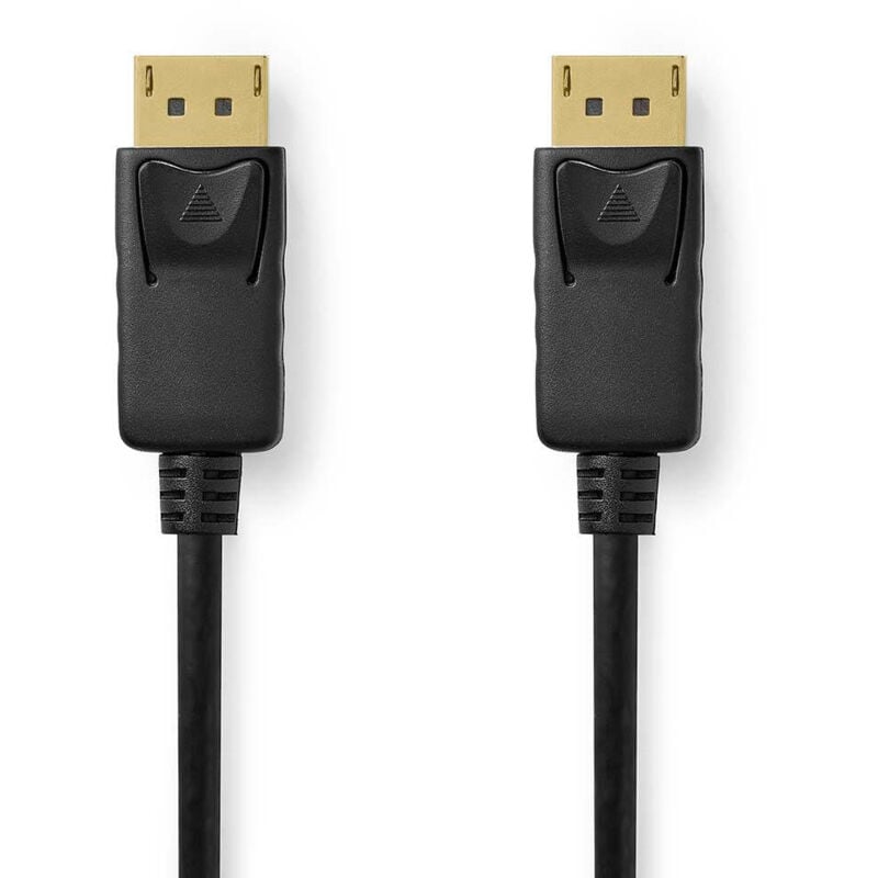 Nedis - Displayport kabel displayport stecker displayport stecker 8k60hz vernickelt 300 m rund pvc schwarz verpackt 38761661 38761661 38761661