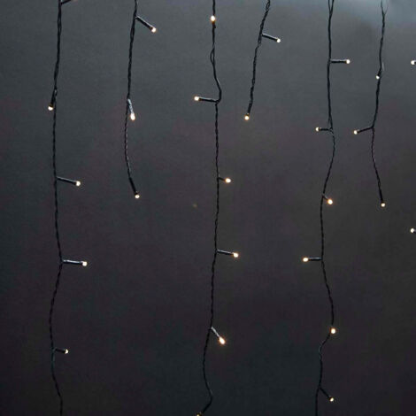 Nedis EISZAPFENVORHANG    LED   5,9M (CLLC180    WARMWEISS)