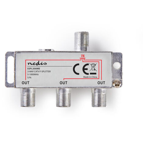 Nedis F-VERTEILER 2-FACH (SSPL300ME)