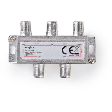 Nedis F-VERTEILER 4-FACH (SSPL410ME)
