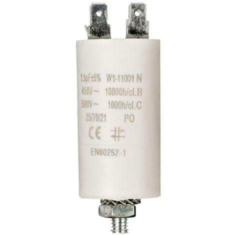 Nedis Fixapart W1-11001N condensateur blanc 28x55 mm