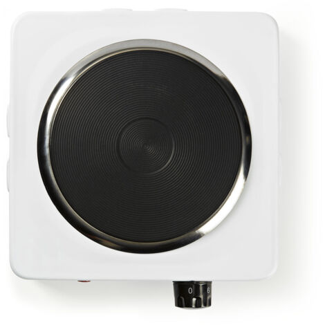 Nedis fornello piastra elettrica in acciaio 1500 Watt termostato 6 livelli temperatura