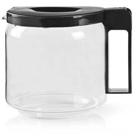 Nedis Glaskaffeekanne / Kompatibel mit: Moccamaster CD / GCS / KBG / Excellent 10SN / 1.25 l / Schwarz
