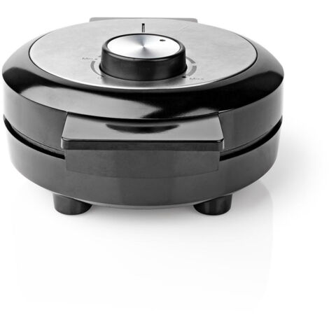 Nedis KAWP100BK Piastra per waffle 19 cm 1000 W Nera