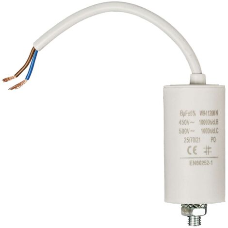 Nedis KONDENSATOR 8.0UF/450V+KABEL (W9-11208N)