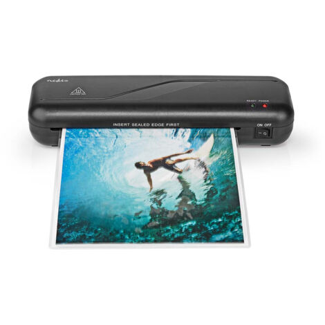 Nedis Laminiergerät / Heiß / A4 / 230 mm/min / Netzstromversorgung / Schwarz