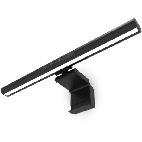 Nedis Lampe LED Moniteur 40 cm Dimmable Noir