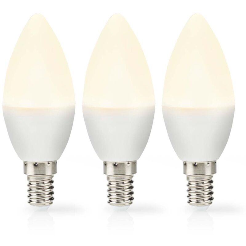 Nedis LBE14C352P3 Lampada LED E14 lampadina 4,9 W