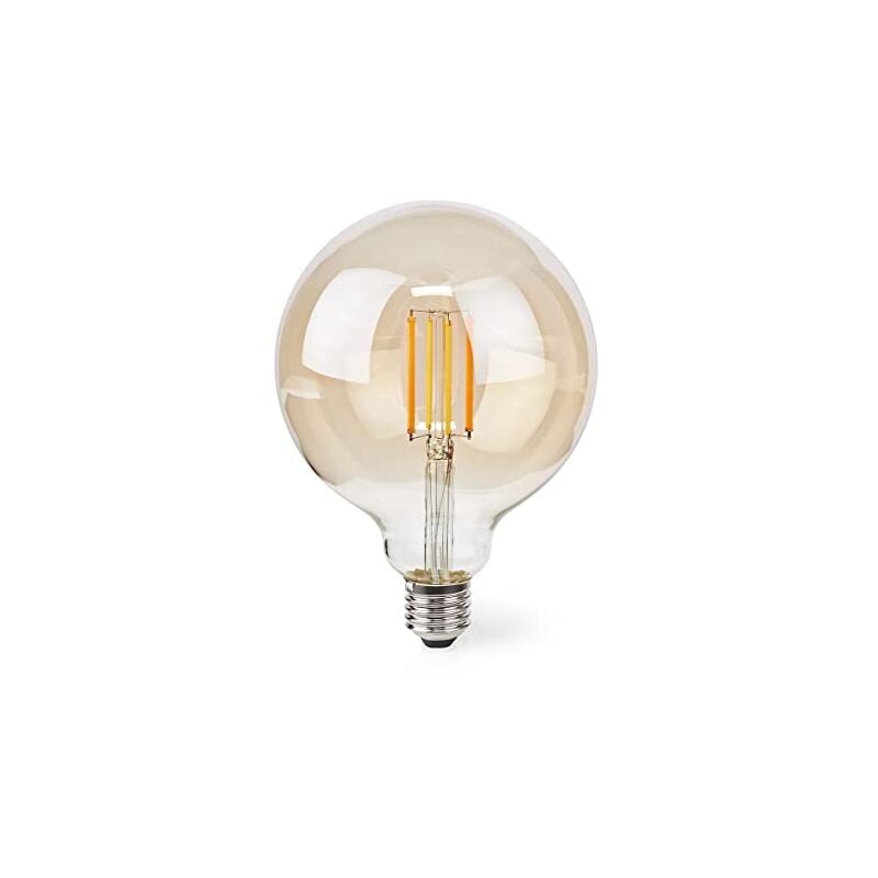 Nedis - led smartlife à intensité variable wi-fi E27 806 lm 7 w blanc chaud 1800 - 3000 k verre android ios globe