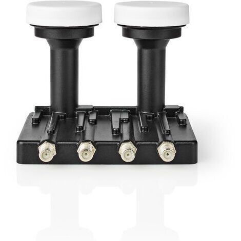 Nedis LNB Universal | Monobloque Cuádruple | 6.0 | Factor de Ruido de 0,2 a 0,85 dB NE550717781
