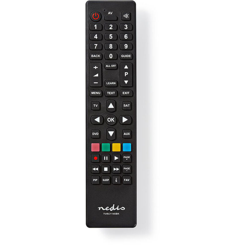 

Nedis Mando a Distancia Universal | Programable en PC | Control de 4 Dispositivos NE550718409