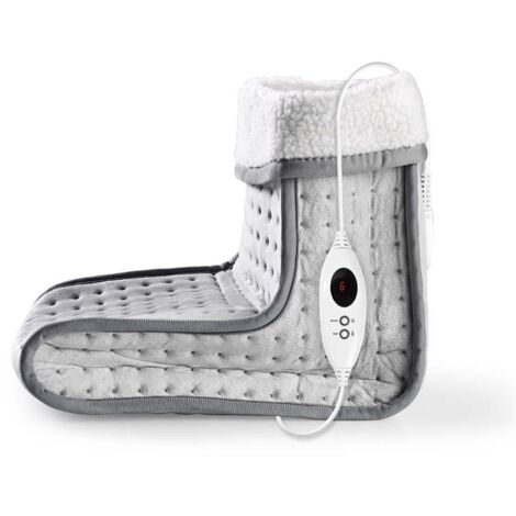 Nedis PEFW110CGY Calienta-pies eléctrico gris confortable