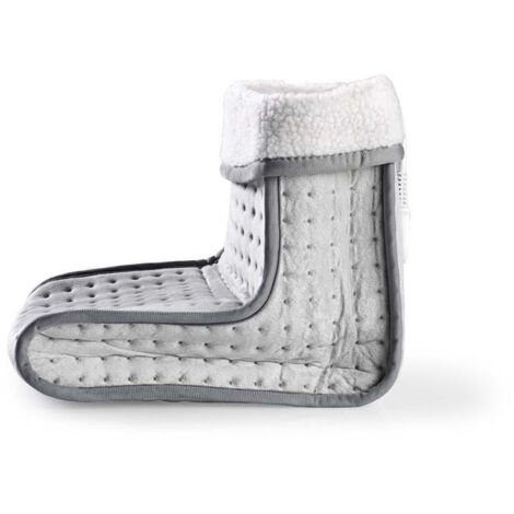 Nedis PEFW110CGY Chauffe-pieds électrique gris confortable