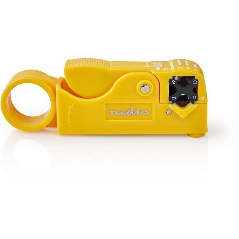 Nedis - pince à dénuder pour câble coaxial RG58 RG59 RG62 RG7