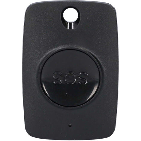Nedis Smart Panik Knopf Schwarz SOS-Taste Zigbee