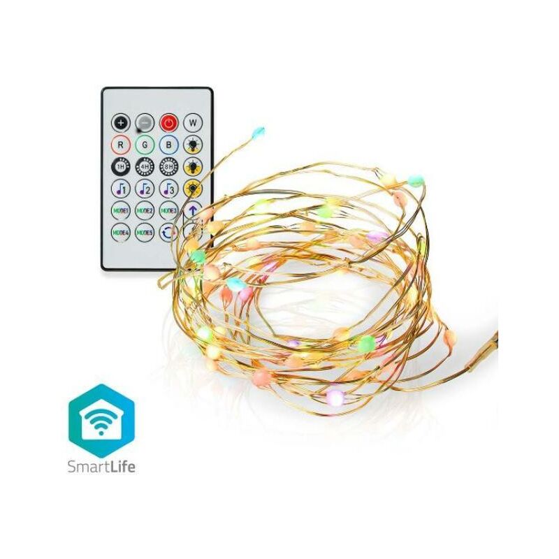 Smartlife led remsa wi fi flerfargad smd 500 m ip20 2700 - 6500 k 400 lm android ios 5313803