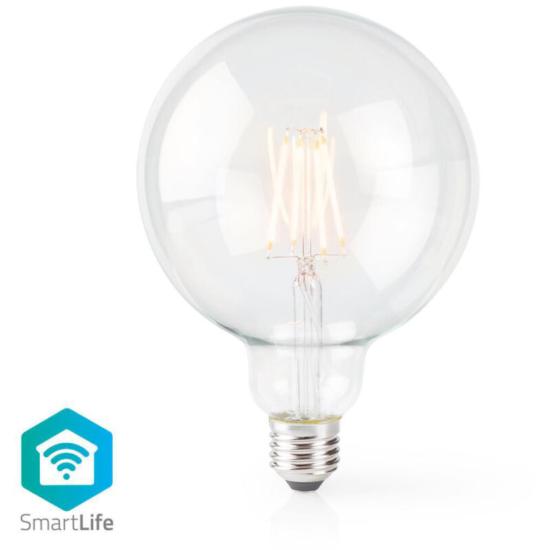 Nedis - WIFILF10WTG125 Wi-Fi Smart LED-Glühbirne E27 125 mm 5 w 500 Lm