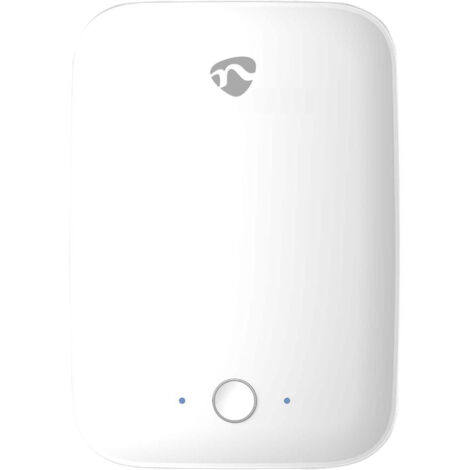 Nedis Sturzmelder / Wi-Fi / Erfassungsbereich: 7 m / Effektives Sichtfeld (horizontal): ±45° / Effektives Sichtfeld (vertikal): ±45° / IP54 / Weiss