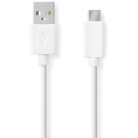 Nedis USB KABEL 2.0 A/C  2M  60W BOX (CCGB60600WT20     WS)