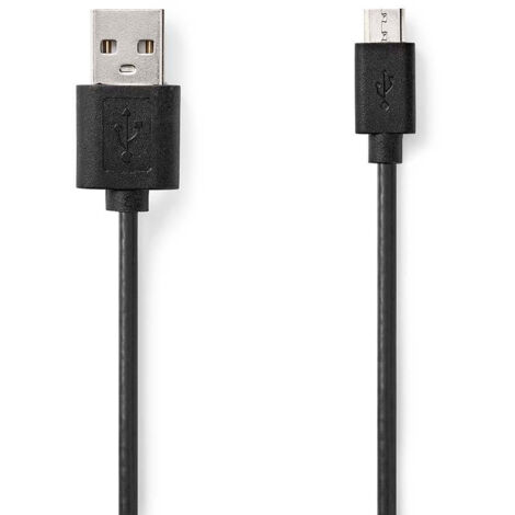 Nedis USB-KABEL USB 2.0/A/ MICRO-B (CCGL60501BK10)