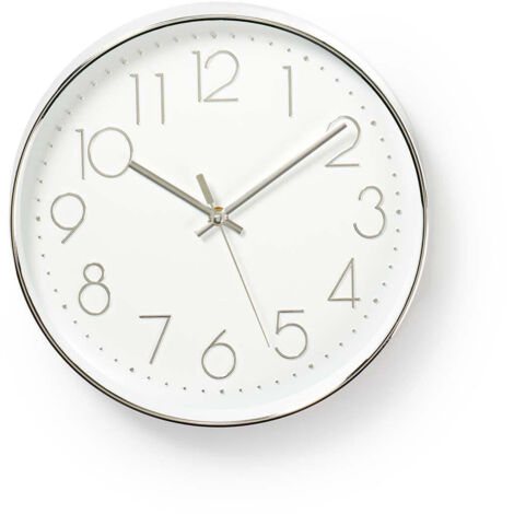 Nedis WANDUHR                   30CM (CLWA015PC30SR  SI/WS)