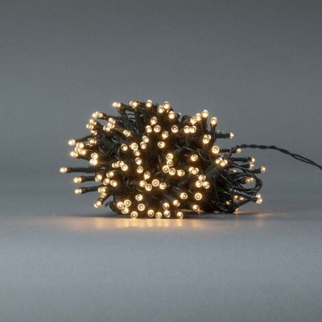 Nedis Weihnachten Außen-Lichterkette Schwarz 14,4 m