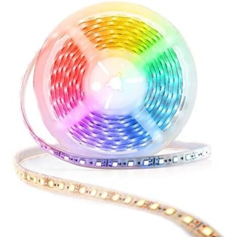 Nedis WIFILS50CRGBW LED bande Bleu, White froid, Vert, Rouge, White chaud 15 W F
