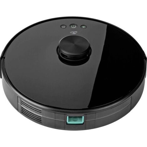 Nedis WIFIVCR001CBK Robot per pulizia Nero Gestito da app, Telecomandabile