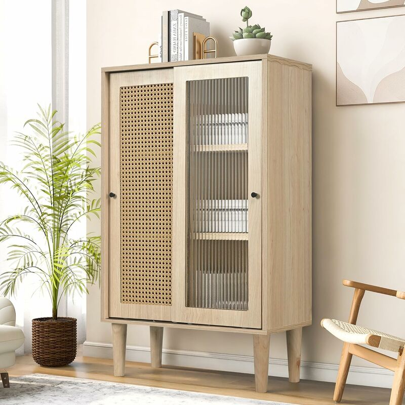 NEED Buffet Meuble de Rangement avec Étagère Sideboard Armoire avec Tiroirs pour Cuisine, Salle à Manger, Salon