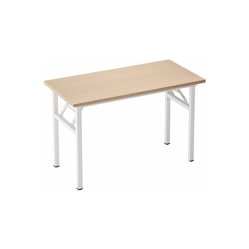 Bureau d'Ordinateur Informatique Pliante 100x60cm Table d'étude/à dîner Pliable pour Maison/Bureau - Need