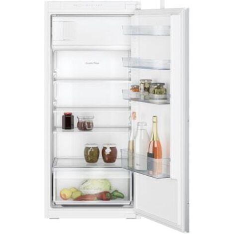 Neff – Réfrigérateur intégrable 1 porte 187L – Volume compartiment réfrigérateur 172L – Classe énergétique E – Éclairage LED – KI2421SE0