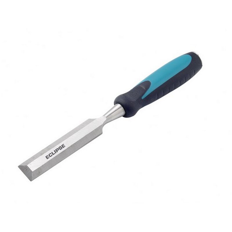Bevel Edge Wood Chisel 6mm Soft Grip with Striking Cap - Eclipse