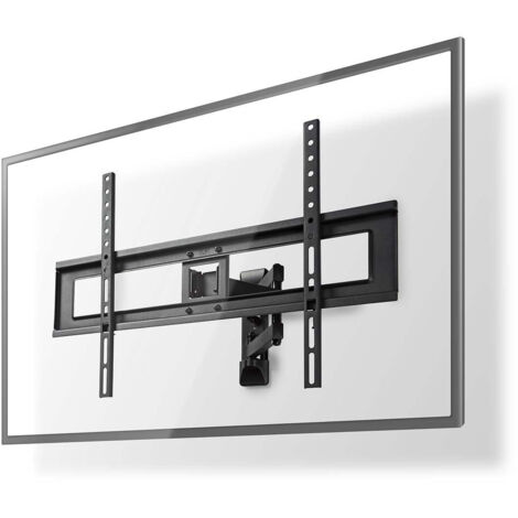 Neig und schwenkbare tv wandhalterung 37 70 maximales gewicht des bildschirms 25kg neigbar drehbar minimaler wandabstand 79mm maximaler wandabstand 427mm 3 gelenke abs stahl