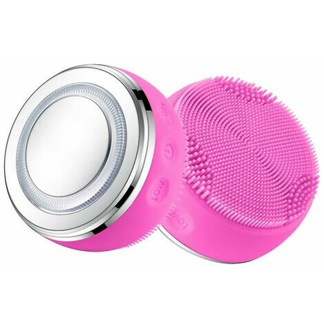 Neige-1pc Brosse de nettoyage du visage électrique Brosse de nettoyage par ultrasons Silicone Masseur du visage Machine de beauté Blackhead Remover Deep Clean