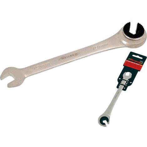 Neilsen 10mm Flare Nut Wrench Ratchet & Standard Open Ended Brake Pipe Spanner