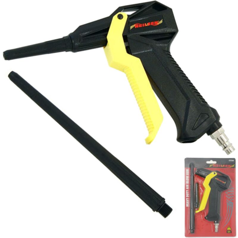 Neilsen - Air Blow Gun Compressed Air Line Duster Nozzle Tool For Compressor