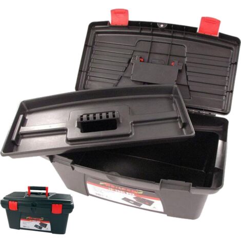 Neilsen Portable Compartment Storage Tool Box Cantilever Organiser Tray 19"