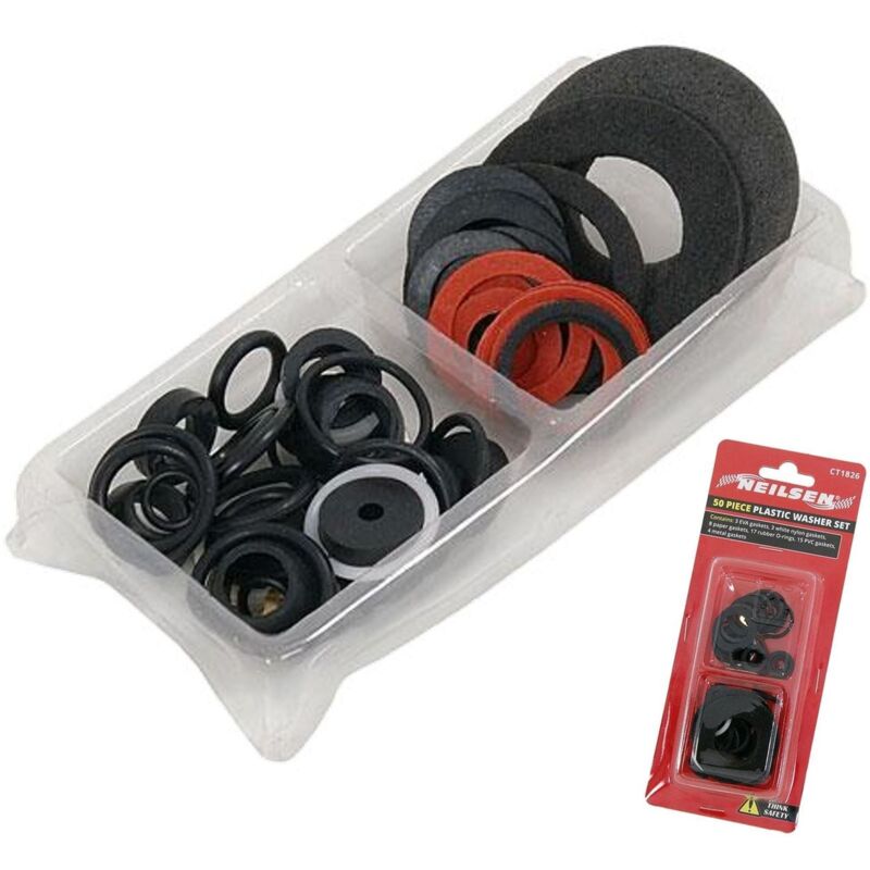 Image of Neilsen Rubber Fibre Plastic Seal Washers&hellip;