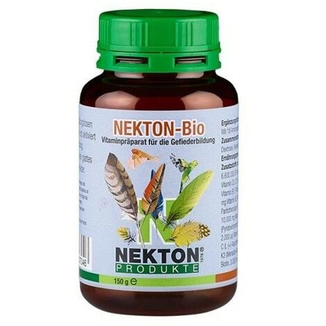 NEKTON BIOTIN Complejo vitamínico estimulante del crecimiento de plumas 75 gr