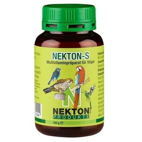Nekton S 75gr, vitaminas, minerales y aminoácidos, para aves