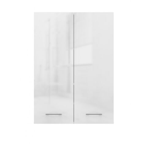 NELIO - Mobile bagno sospeso - Mobile bagno sospeso - Dimensioni 64x30x90 - Contenitore bagno
