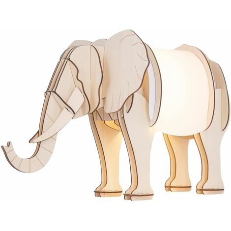 main image of "Nellie - Elephant Table Lamp"