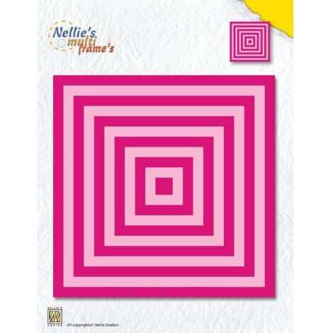 Nellie's Choice XL-Stanzformen mit quadratischen, geraden Ecken