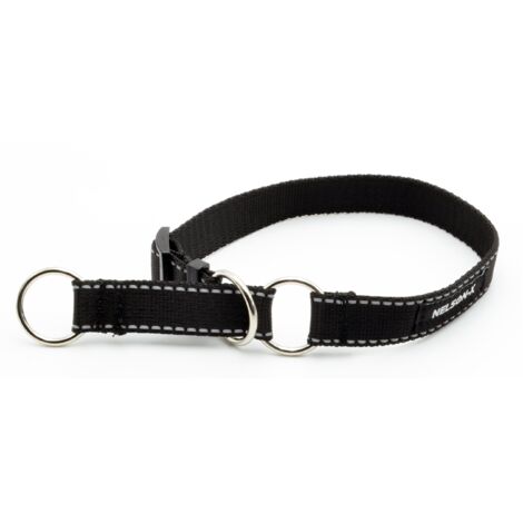 NELSON-X L REFLEKTIERENDES HUNDEHALSBAND MIT HALBWÜRGE