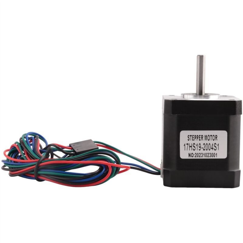 Image of Nema 17 Schritt Motor 48 Mm Nema17 42Bygh 2A 4-Adrig (17Hs19-2004S1) 1 m Kabel für 3D Drucker Cnc